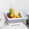 FUJINIRRIGATION Portable Collapsible Lightweight Camping Washbasin Bucket