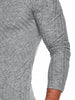Curve Hem Rib Patchwork T-shirt