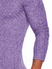 Curve Hem Rib Patchwork T-shirt