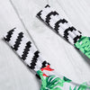 Shoulder Strap Backless Padded Leaf Print Low Waist Two-piece Women Bikini Set