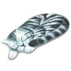 Sleeping Cat Shaped Mat Bedroom Bathroom Area Rug Non-slip Doormat