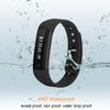 Diggro ID115HR Smart Bracelet Bluetooth 4.0 Pedometer Calorie Sleep Monitor Call/SMS Reminder Sedentary Reminder for Android IOS