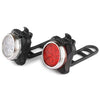 USB Rechargeable Bike Light Set Super Bright Free Rear LED Bicycle Light
