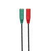 Audio Splitter Cable Earphone Headphone Audio Jack Adapter 3.5mm Male to 2 Female Audio Stereo Y Splitter Cord