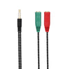 Audio Splitter Cable Earphone Headphone Audio Jack Adapter 3.5mm Male to 2 Female Audio Stereo Y Splitter Cord