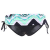Zig Zag Spaghetti Strap Tankini Set
