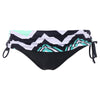 Zig Zag Spaghetti Strap Tankini Set