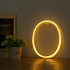 LED Neon Light Sign 26 Letters Shape AA Battery Powered for Home Party Decoration