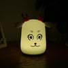 G1 LED Rechargeable Silicone Deer Night Light Tap Control for Bedroom Living Room