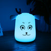G1 LED Rechargeable Silicone Deer Night Light Tap Control for Bedroom Living Room