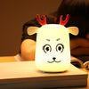 G1 LED Rechargeable Silicone Deer Night Light Tap Control for Bedroom Living Room