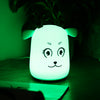 G1 LED Rechargeable Silicone Deer Night Light Tap Control for Bedroom Living Room