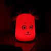 G1 LED Rechargeable Silicone Deer Night Light Tap Control for Bedroom Living Room