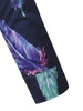Colorful Feather Printed Long Sleeve Shirt