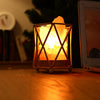 Crystal Salt Night Lamp Dimmable Brightness Touch Control for Bedroom Living Room