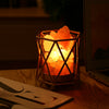 Crystal Salt Night Lamp Dimmable Brightness Touch Control for Bedroom Living Room