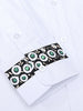 V Shape Floral Print Button Up Shirt