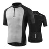 Patchwork Cycling Jersey Short Sleeve Bike Top Men Quick-dry Bicycle Wear Clothing