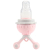 Baby Rotation Push Type Nipple Infant Bite Chew Training Device Fruit Filter