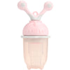 Baby Rotation Push Type Nipple Infant Bite Chew Training Device Fruit Filter
