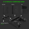 Cooling Stand for PS4/ PS4 Slim/ PS4 Pro, Multifunctional Vertical Station, Controller Charger, Charging Docking Station with 12 PCS Discs Storage for PS4,PS4 Slim PS4 Pro
