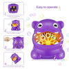 011 Frog-shape Full Automatic Bubble Machine Children Toy for Boys and Girls