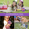 011 Frog-shape Full Automatic Bubble Machine Children Toy for Boys and Girls