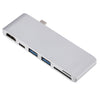 USB C 3.0 Hub Type-C To 4K*2K HDMI Charging Card Reader Adapter For MacBook Pro