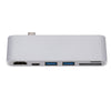 USB C 3.0 Hub Type-C To 4K*2K HDMI Charging Card Reader Adapter For MacBook Pro