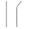AEOFUN Stainless Steel Straws Reusable with Cleaning Brushes 10PCS / Set