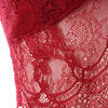 Choker High Neck Lace Crop Top