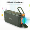 GBtiger V3 Portable Wireless Stereo Bluetooth 4.0 Outdoor Speaker with Carabiner Clip