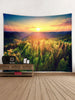 Sunshine Forest Print Wall Tapestry Hanging Decoration