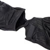 NQ - 001 Motorcycle Goatskin Leather Gloves Full Finger Touch Screen