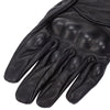 NQ - 001 Motorcycle Goatskin Leather Gloves Full Finger Touch Screen