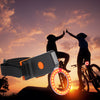 Wheelup Heart Wireless Intelligent USB Charging Bicycle Tail Light Alarm