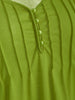 V Neck Button Deatil Top