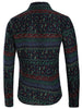 Mini Flowers Print Long Sleeves Shirt