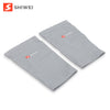 Shiwei Pair of Soccer Socks Shin Calf Sleeves for Legs Pads Pocket Breathable Polyester