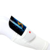 Shiwei Pair of Soccer Socks Shin Calf Sleeves for Legs Pads Pocket Breathable Polyester