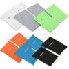 Shiwei Pair of Soccer Socks Shin Calf Sleeves for Legs Pads Pocket Breathable Polyester