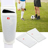 Shiwei Pair of Soccer Socks Shin Calf Sleeves for Legs Pads Pocket Breathable Polyester