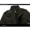 Men Military Army Style Cotton Jacket Fashion Air Force Casual Zip Up Outwear