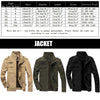 Men Military Army Style Cotton Jacket Fashion Air Force Casual Zip Up Outwear