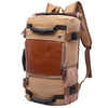KAKA Large Capacity Wear-resistant Chic Canvas Backpack