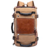 KAKA Large Capacity Wear-resistant Chic Canvas Backpack