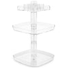 Multifunctional Cosmetics Makeup 3-layer Rotatable Storage Box Holder