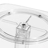 Multifunctional Cosmetics Makeup 3-layer Rotatable Storage Box Holder