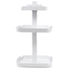Multifunctional Cosmetics Makeup 3-layer Rotatable Storage Box Holder