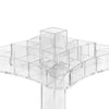 Multifunctional Cosmetics Makeup 3-layer Rotatable Storage Box Holder